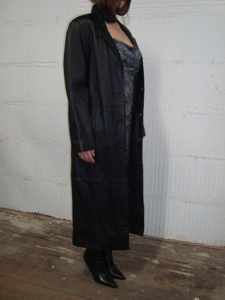 Long Leather Jacket