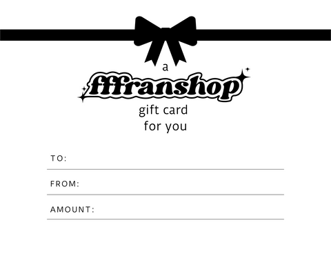 FFFRANSHOP GIFT CARD
